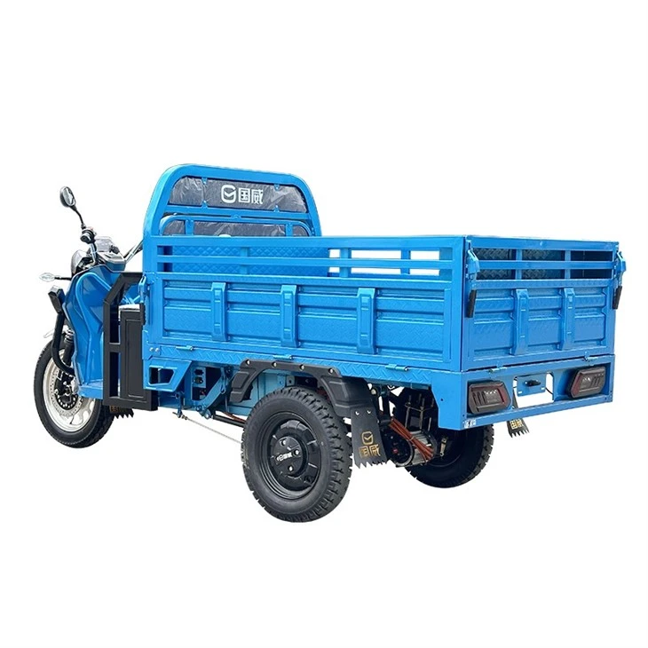 Popular Powerful Heavy Loading Large Cabin Electric Cargo Delivery Tricycles Heavy Load Open 3 Wheel Electric Cargo Tricycle